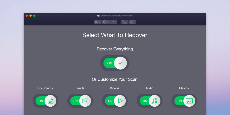 stellar data recovery mac