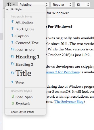 markdown vs rich text