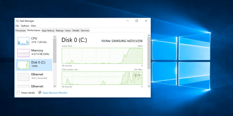 How to Fix Windows 10 100% Disk Usage Problem
