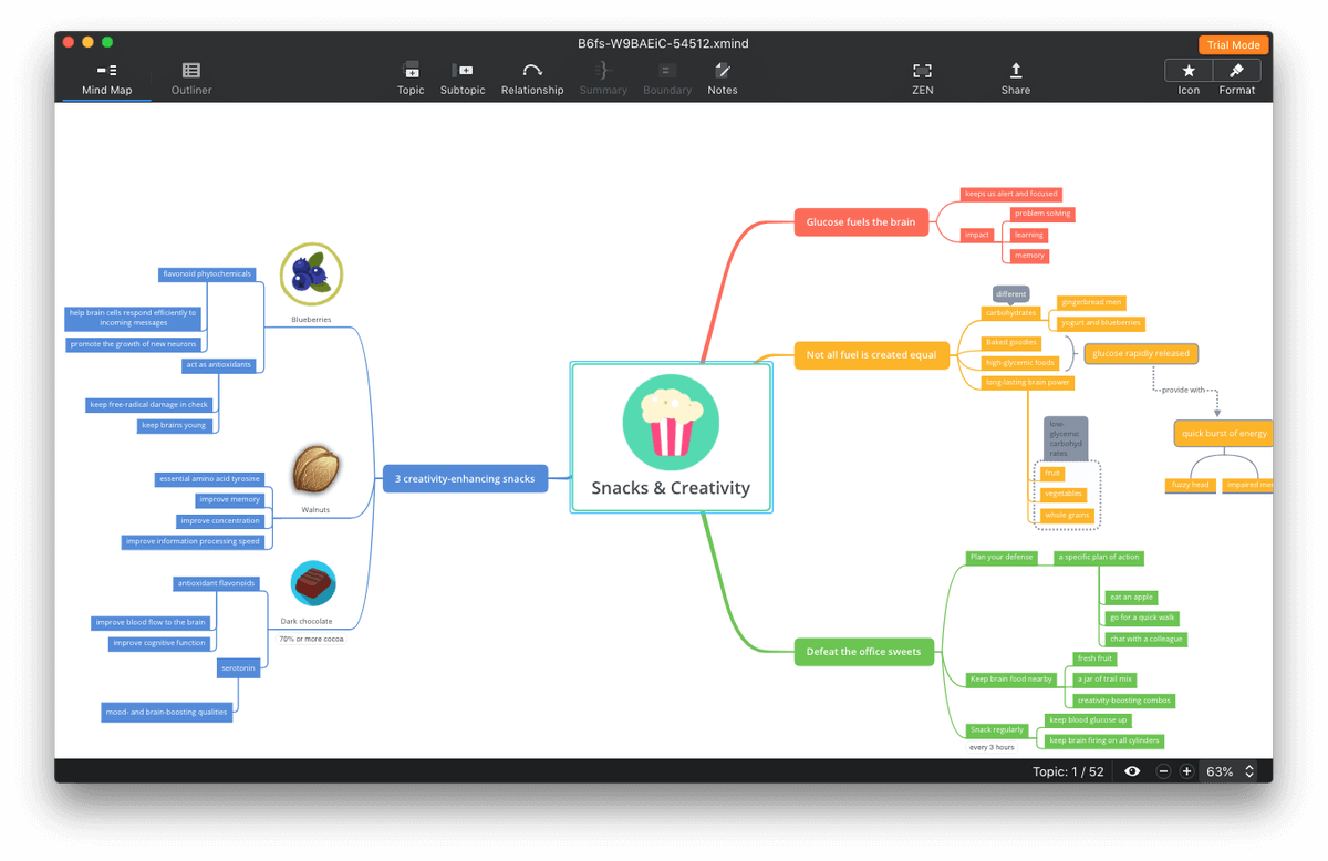 review xmind