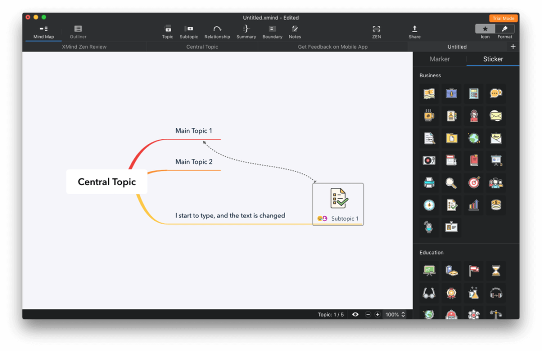 xmind example xmind example